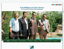 Tablet Screenshot of executiveoasis.com